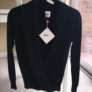 V-Neck Sweater Black Small NWT!!!!